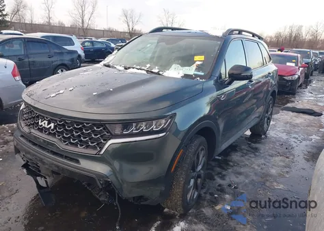 2023 Kia Sorento X-Line Ex from USA, damaged, VIN 5XYRHDLF1PG232358